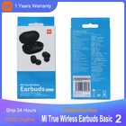 Глобальная версия Xiaomi Redmi Airdots 2 TWS беспроводные BT 5,0 наушники Mi True Wireless Earbuds Basic 2 Auto Link twсей061ls