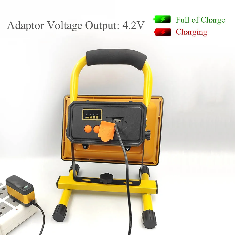 Водонепроницаемая Переносная Строительная лампа уличное освещение для