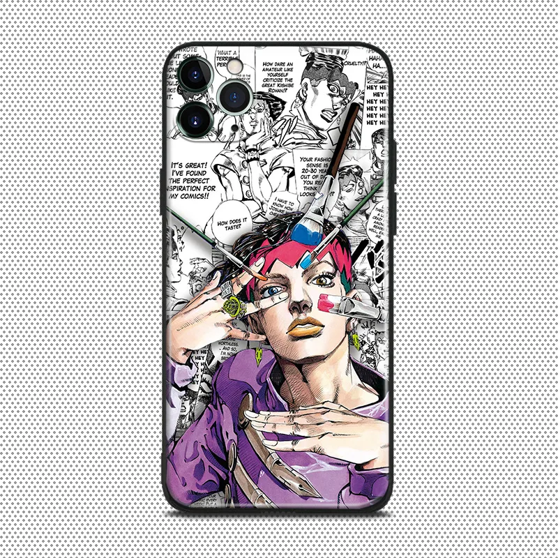 Мягкий силиконовый чехол для телефона kishibe rohan jojo anime iPhone se 6 6s 7 8 plus x xr xs 11 pro