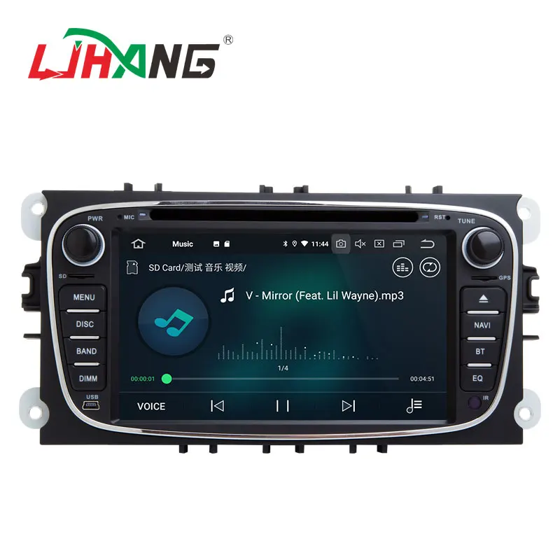 Preise LJHANG Android 10 Auto DVD-Player Für FORD FOCUS Mondeo S-MAX C-MAX Galaxy Kuga GPS Navigation Multimedia 2 Din Auto Radio Stereo