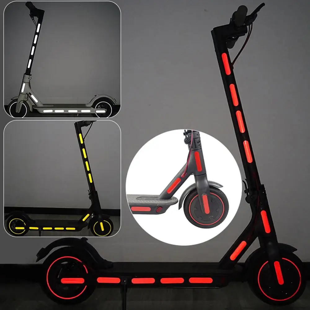 Светоотражающая наклейка на электроскутер водонепроницаемая для стайлинга Xiaomi