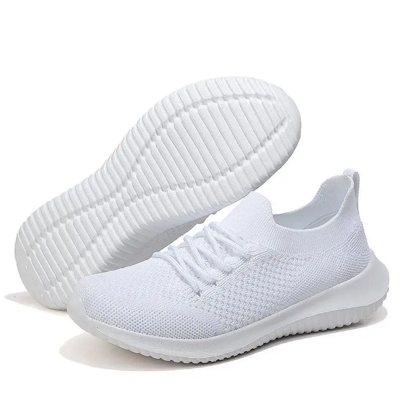 

2021 Women's Shoes Fashion Women Sneakers Soft Soles High Quality Women's Sports Shoes Flat Korean Vintage Women Sneakers