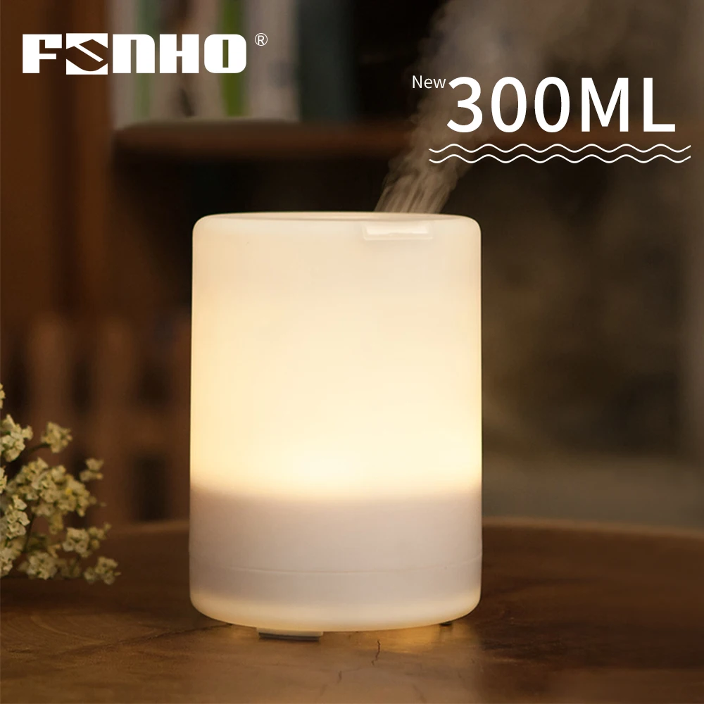 Увлажнитель воздуха FUNHO ультразвуковой 300 мл 7 светодиодов|Увлажнители воздуха| |