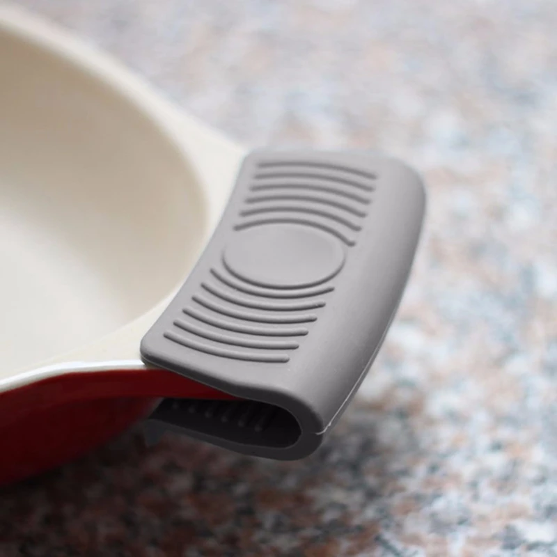 

Silicone Heat Insulation Oven Mitt Glove Casserole Ear Pan Pot Holder Resistant Oven Grip Anti-Hot Pot Clip Kitchen Accessories