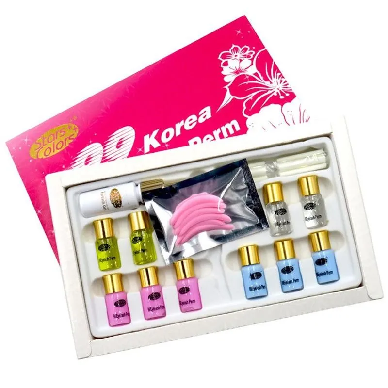 

Professional Eye Lash Lift Curling Eyelash Perming Kit Lash Lifting Kit Lamination Beauty Salon Eyelash Perm Makeup Tool