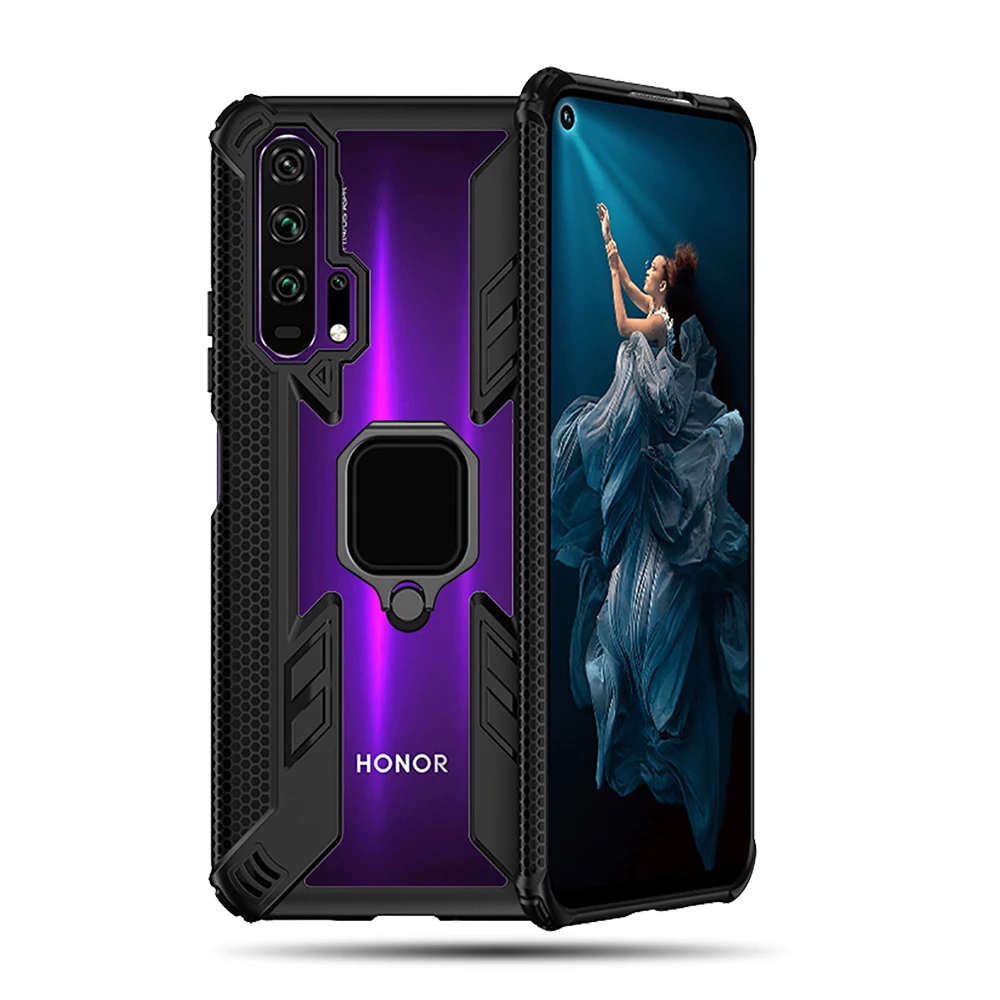 Honor 20 30 Pro Чехол Кольцо держатель чехол на Huawei 8x 10 lite 10i 20i P smart 2019 Прозрачная