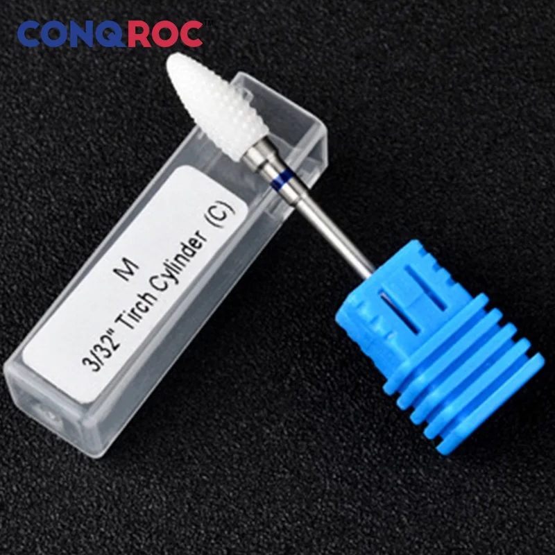 Керамическая фреза абразивная шлифовальная насадка для ногтей сверло 2 35 мм