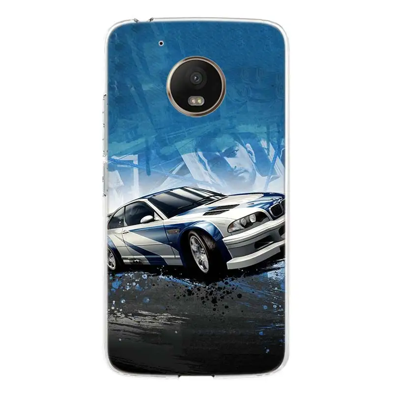 Модный чехол для телефона с изображением спортивных автомобилей Motorola Moto G9 G8 G7 G6 G5S