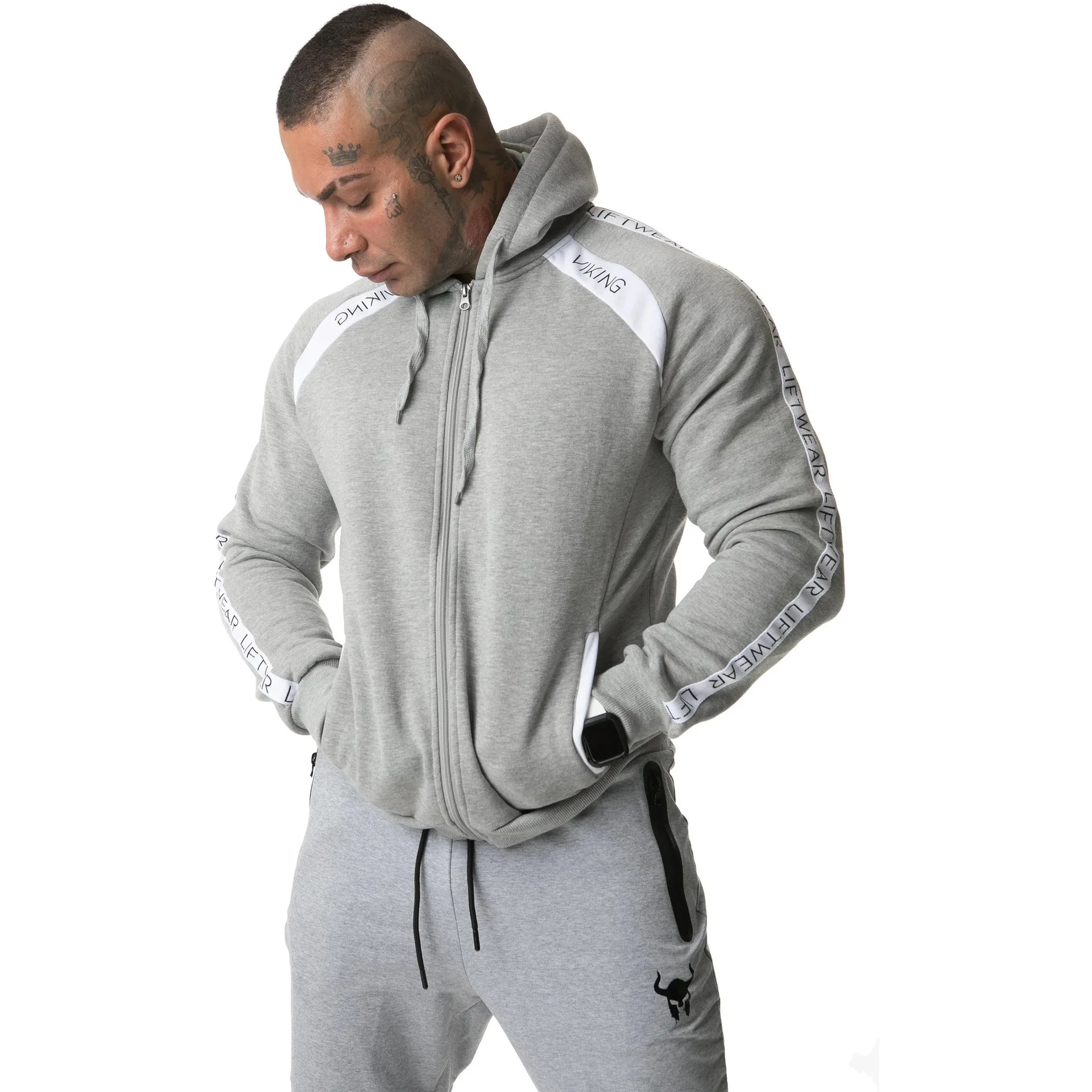 Seven Joe мужская куртка худи весенне-осенний свитшот на молнии с капюшоном Топ