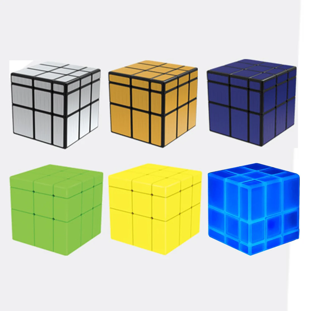 IQ Cubes QiYi Mirror 3x3 Cube скоростной кубик головоломка магический Профессиональный