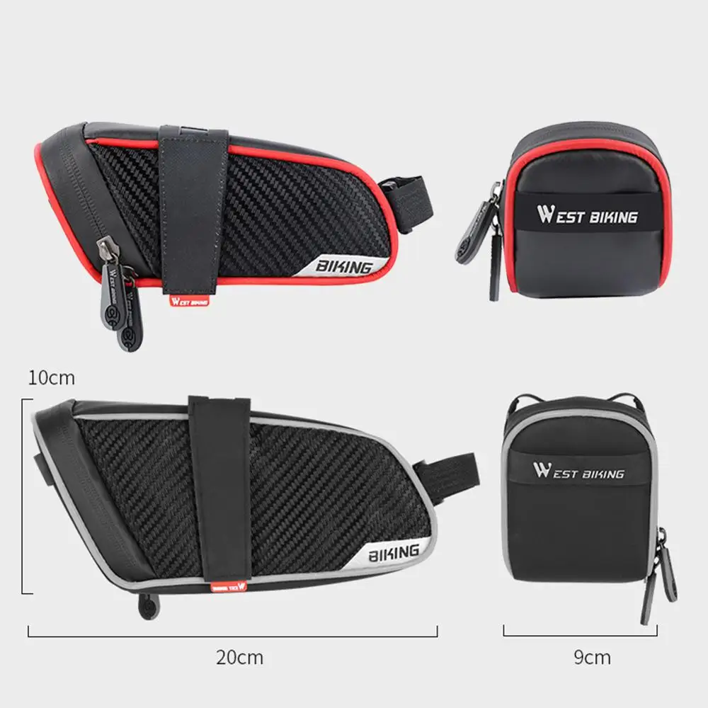 Сумка для хранения велосипедного сиденья утолщенная сумка на заднее сиденье
