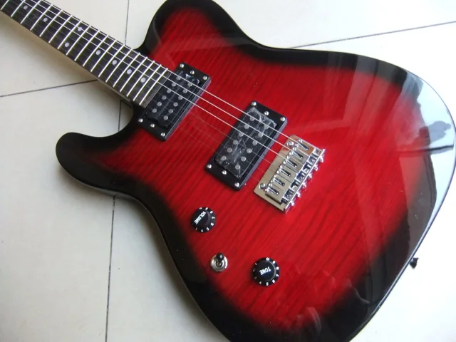 Оптовая продажа гитара новая модель для левой руки Tel электрическая высшего