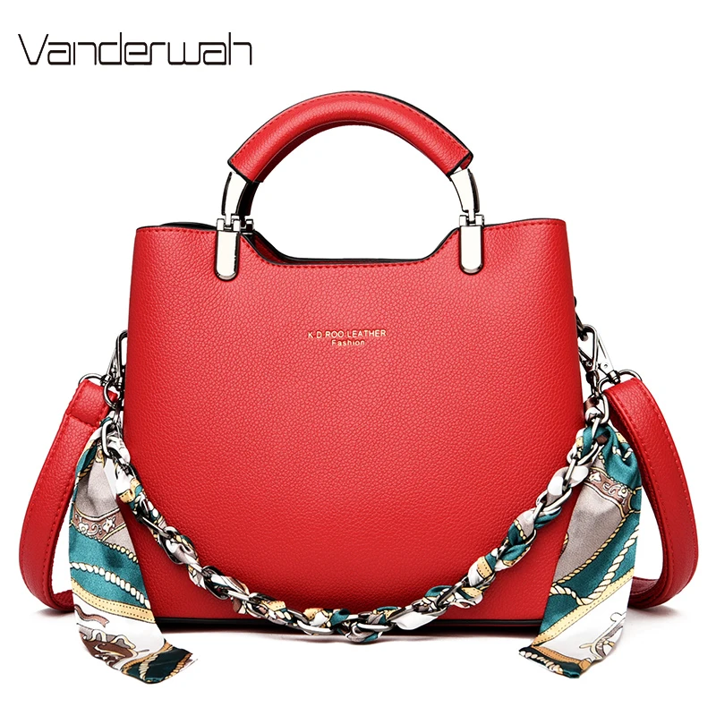 Large capacity PU Leather Crossbody Bags for Women 2020 Luxury Handbags Designer High Quality Shoulder Bag | Багаж и сумки