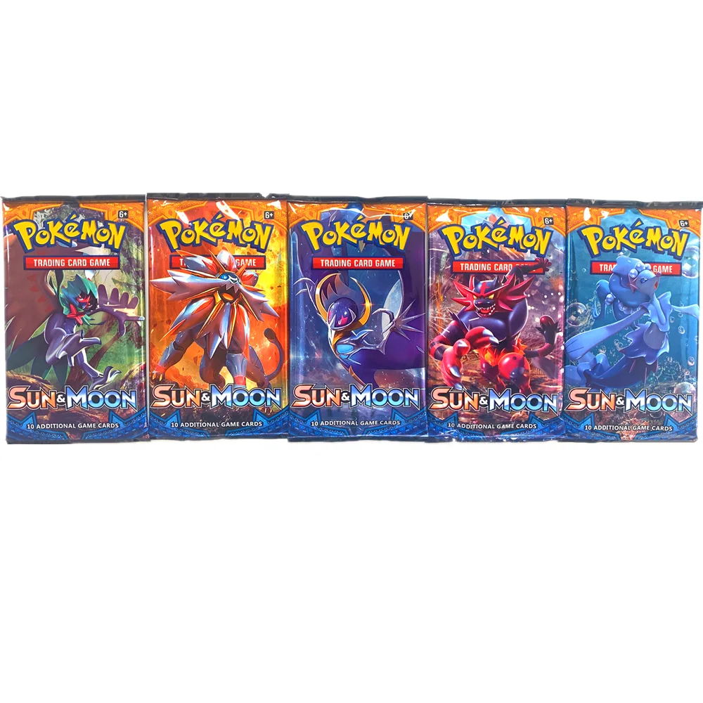 

360/PCS Pokemon Card Uninterrupted Bond Uniform Thought Sun and Moon Gx Team Evolution Booster Kids Collection Trading Card