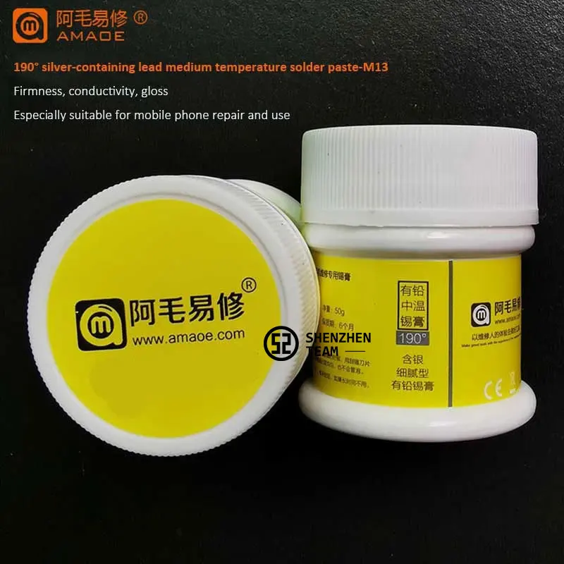 Паяльная паста AMAOE низкая температура средняя и высокая 138 183 градусов Оловянная