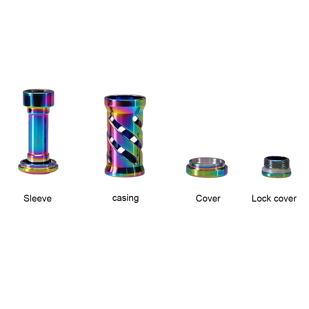 

DIY Metal Fishing Reel Handle Grip Pill Colorful Carbon Rocker Handle Outdoor Fishing Tackle Fishing Wheel Accessories