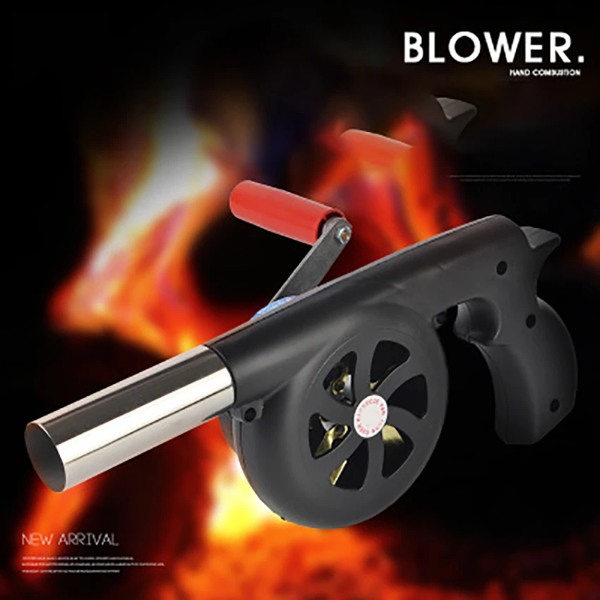 Барбекю нержавеющей стали горячей продажи ручной коленчатый вентилятор для