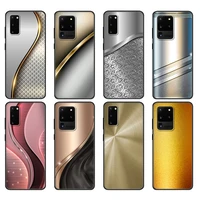 black tpu case for samsung galaxy s20 s20 pluss20 ultras20 s20fe back cover dark brushed metal texture