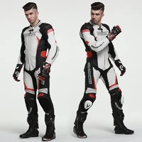 m 4xl motorcycle jacket professional motocross suit genuine leather moto clothing training elasticity motorcycle suit set