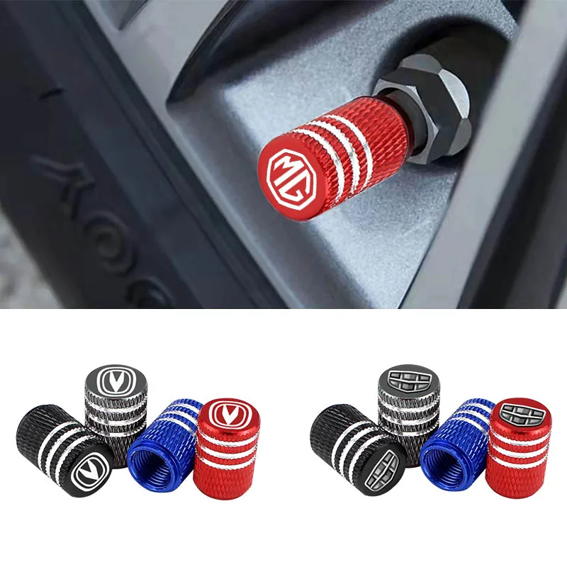 

4pcs Four-color Aluminum Alloy Car Tire Valve for Kia Sportage 3 Rio 3 4 Picanto Ceed Ed FORTE SORENTO Carnival Car Accessories