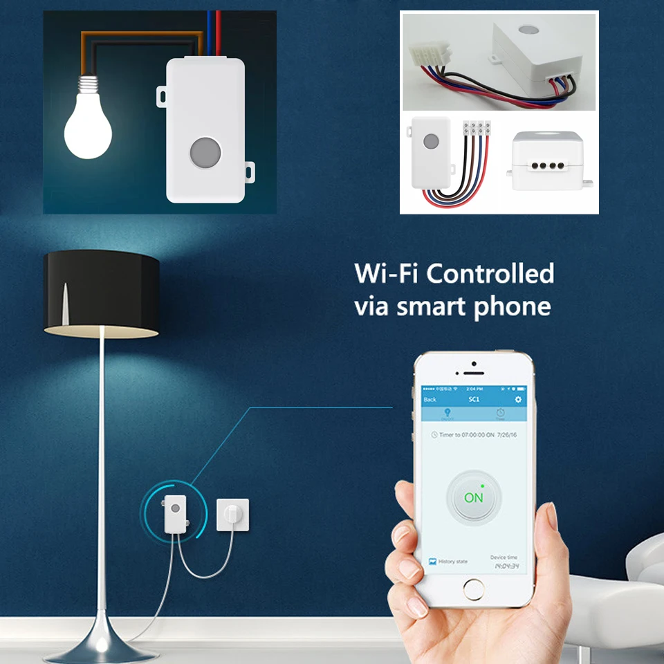 Smart Switch Broadlink SC1 пульт дистанционного управления беспроводной 2 4 ГГц Wifi