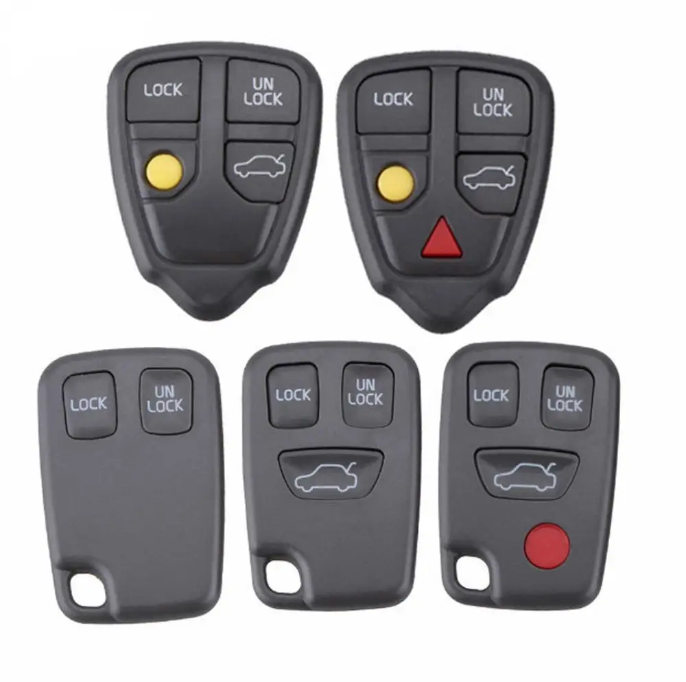 2/3/4/5 кнопки чехол для дистанционного ключа автомобиля Брелок в виде ракушки Volvo S40