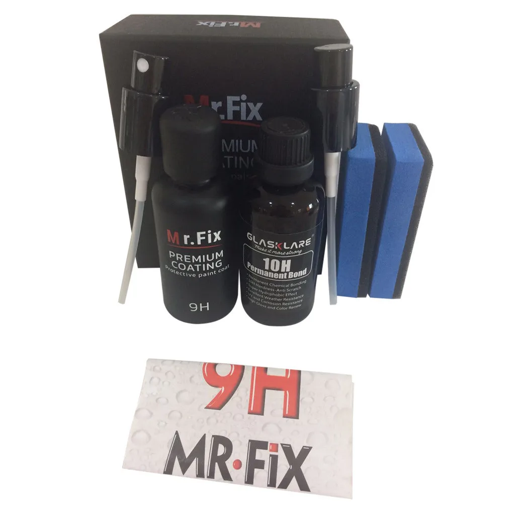 Керамическое покрытие Mr fix 9H для окисления автомобиля жидкое керамическое