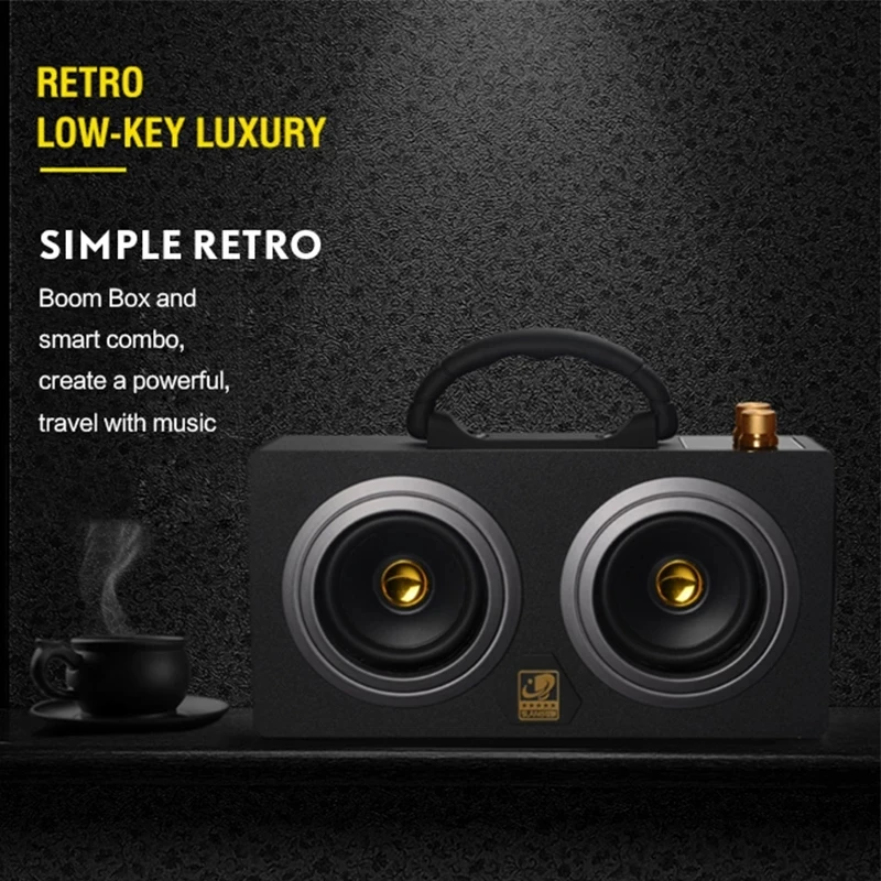 Уличная портативная Bluetooth-Колонка высокой мощности суперсабвуфер граффити