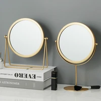 metal decorative mirror lady desktop makeup mirror crafts dimensional home decor accessories wj021710