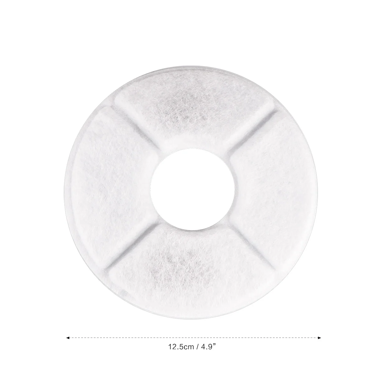 Автоматический дозатор воды для домашних животных 4 шт. фильтр из ионной смолы с