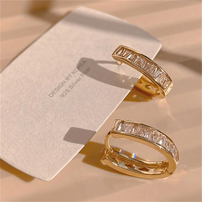 

Маленькие серьги из циркония, женские темпераментные супер-сетчатые красные серьги, модные европейские и американские