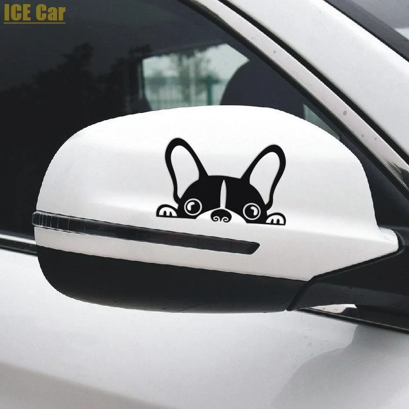 

Car Stickers Peeping Dog Car decoration Cartoon Car Sticker Waterproof Reflective Funny Sticker Scratch Scar Sticker Personality