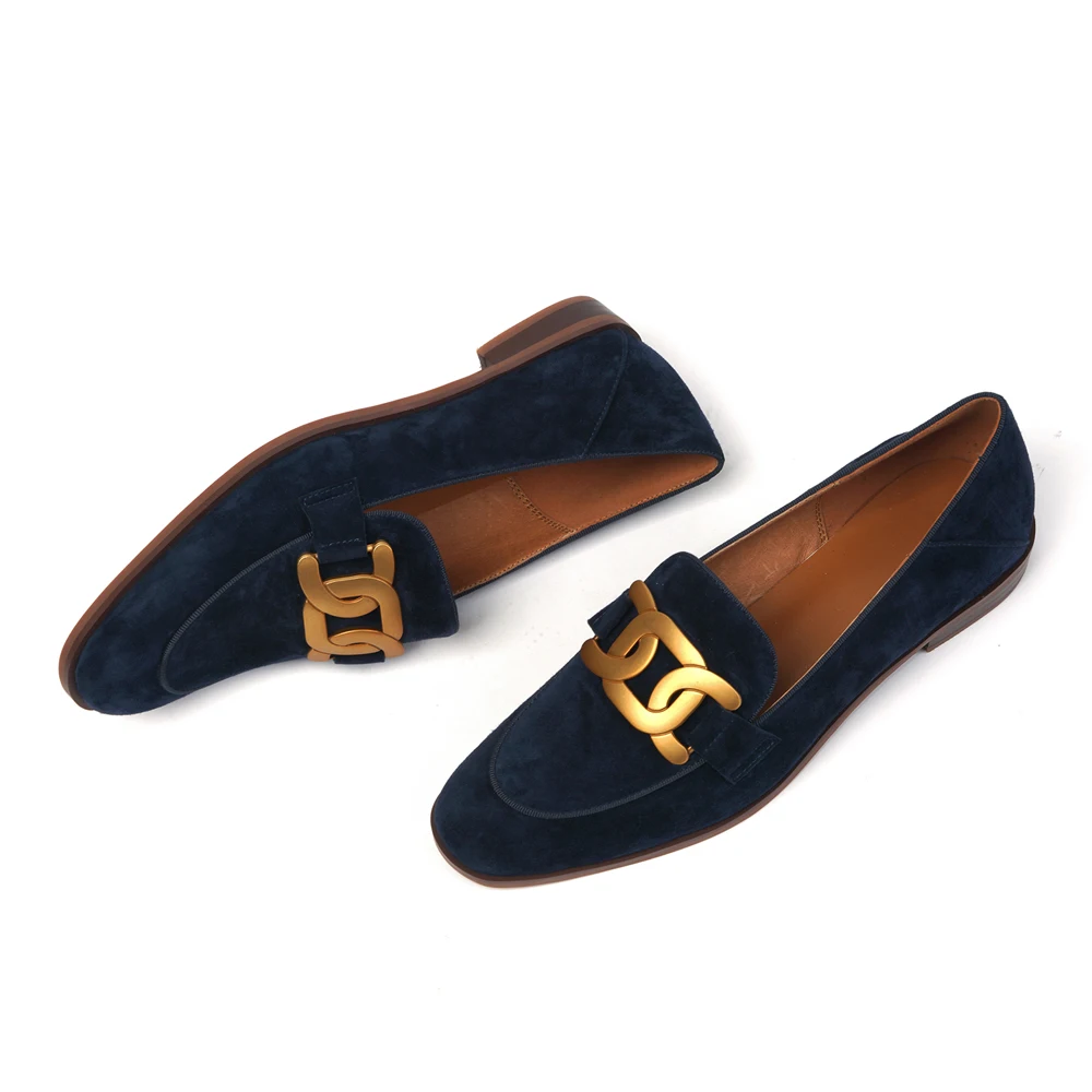 Весна/лето/осень модные женские лоферыженская обувь на плоской подошве из