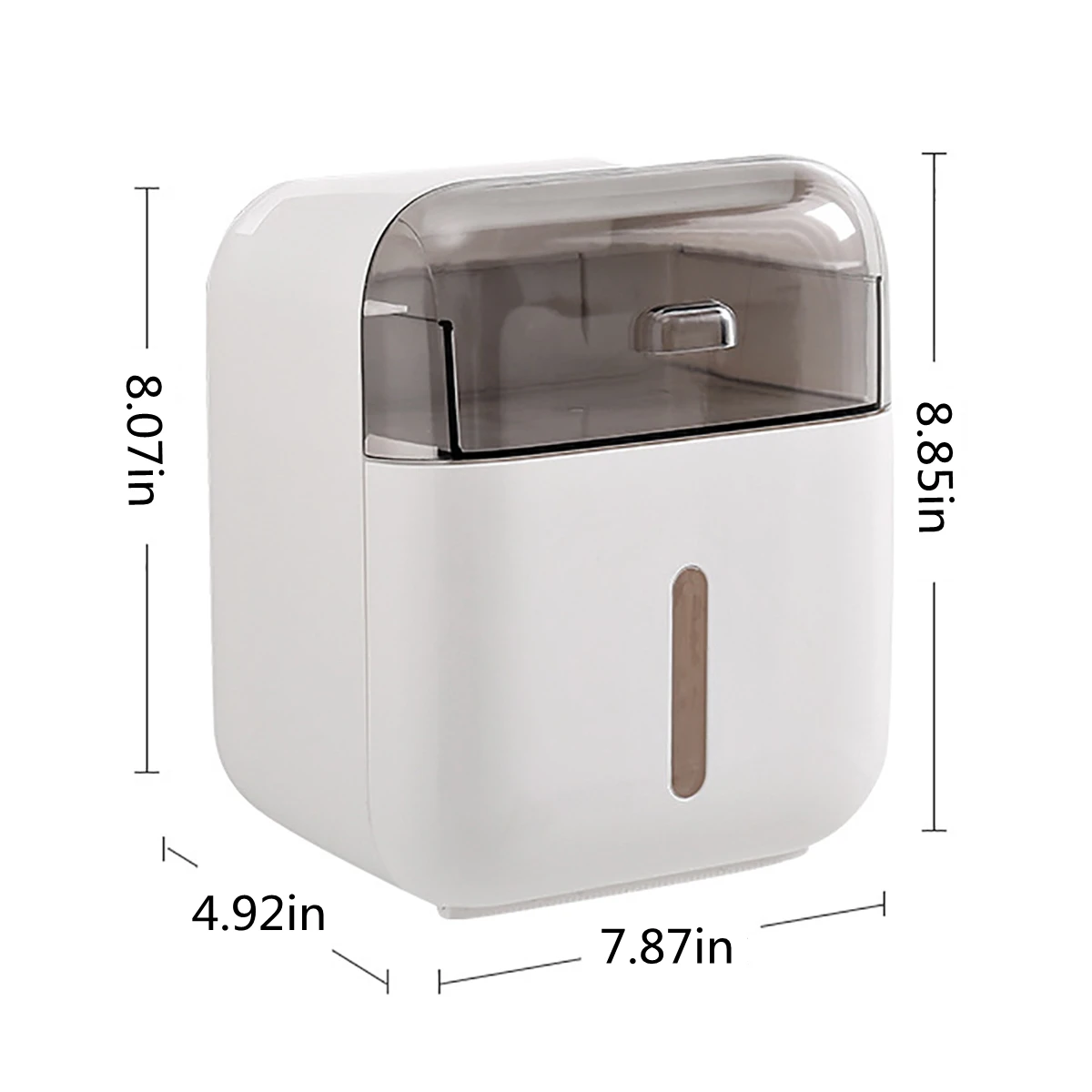 

Waterproof Wall Mount Toilet Paper Holder Double Storage Box with Drawer Bathroom Roll Dispenser Portable Toilet Paper Holders