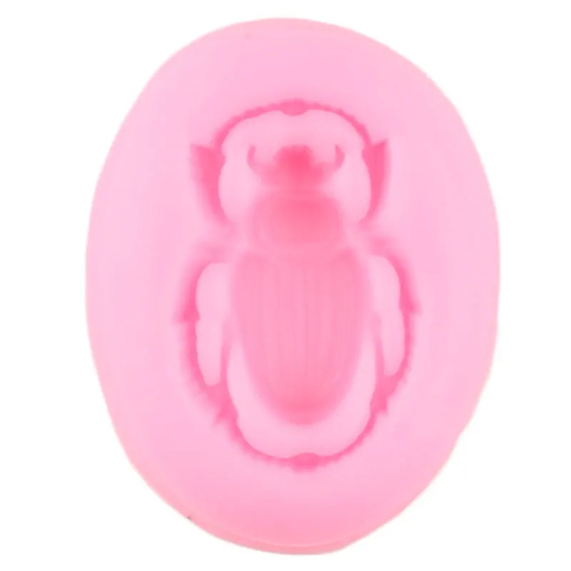 3D Scarab Жук силиконовые формы насекомое инструменты для украшения тортов из