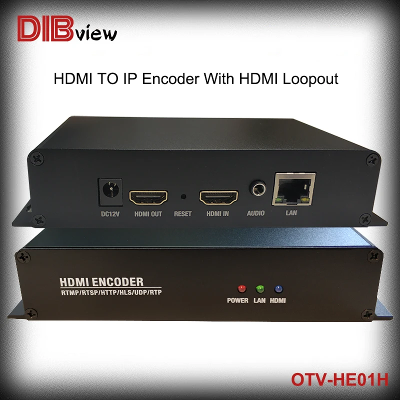 OTV-HE01H HDMI HD RTMP SRT HTTP HLS UDP Facebook Youtube Video RTMPS потоковый кодировщик с контуром - купить по