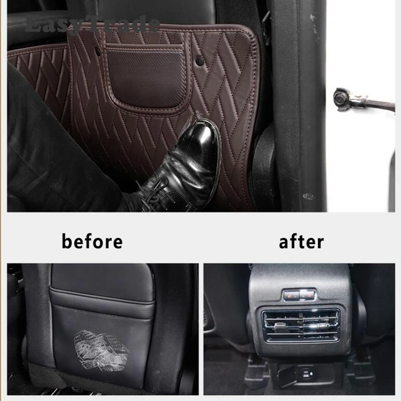 Коврик для заднего сиденья автомобиля защита от ударов Lincoln MKC MKZ MKX аксессуары 2