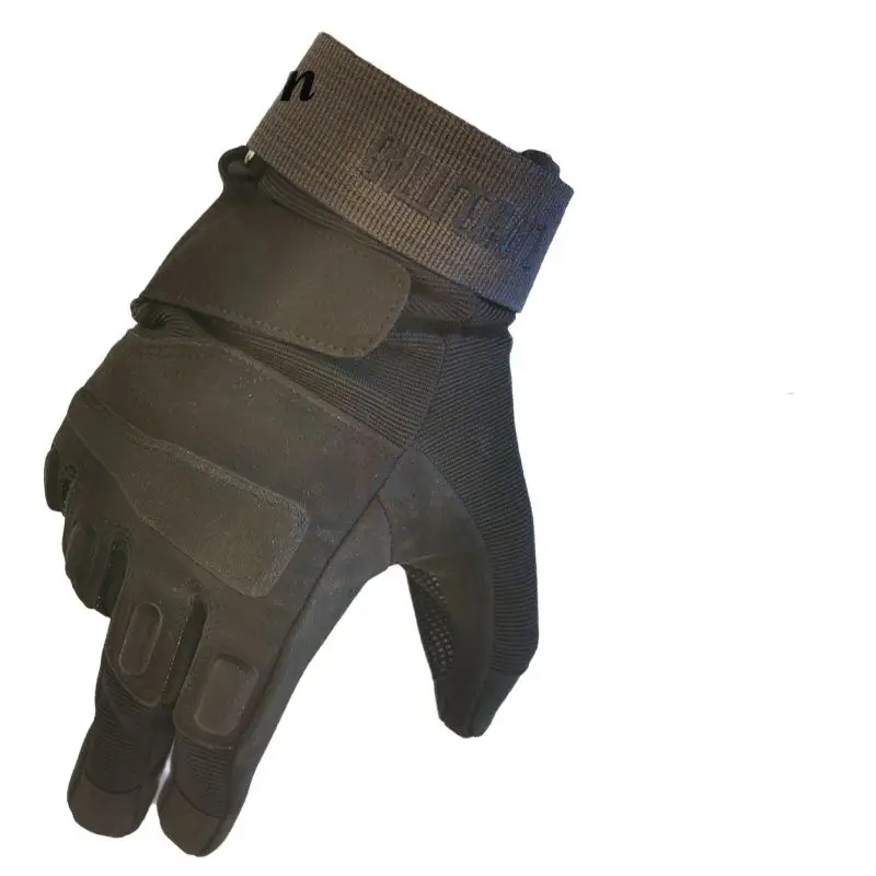 Перчатки военные тактические армейские митенки с твердыми костяшками для