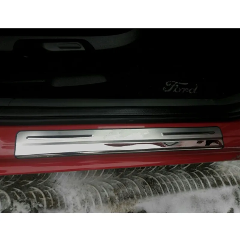 Накладка на порог двери автомобиля для Ford Focus 2 3 Mk3 защитные накладки пороги