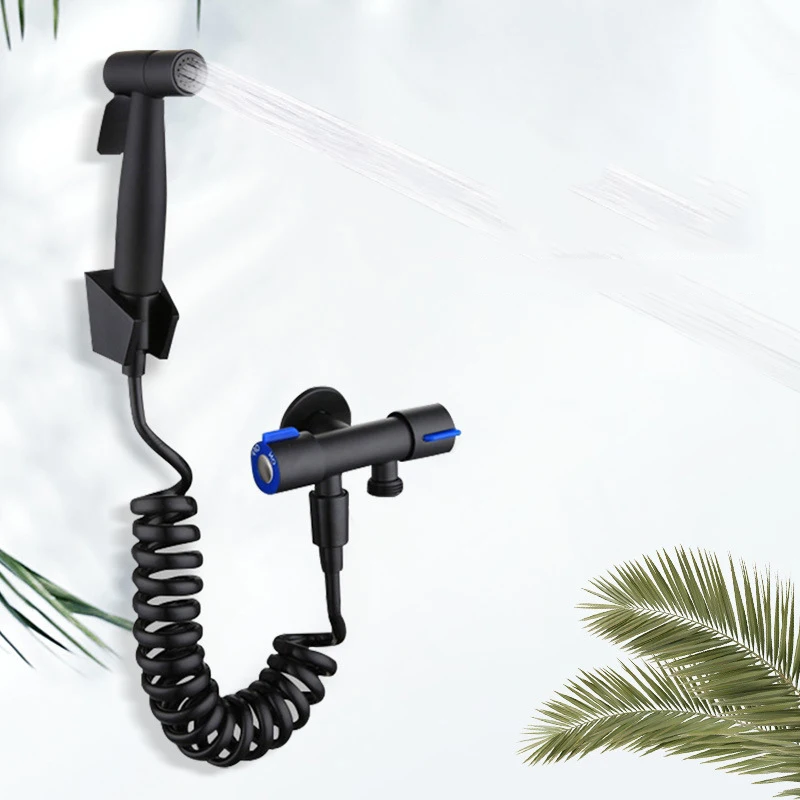 

Комплект ручной распылитель для биде, смеситель для биде, насадка для душа, опрыскиватель для биде, сиденье на унитаз, черный цвет