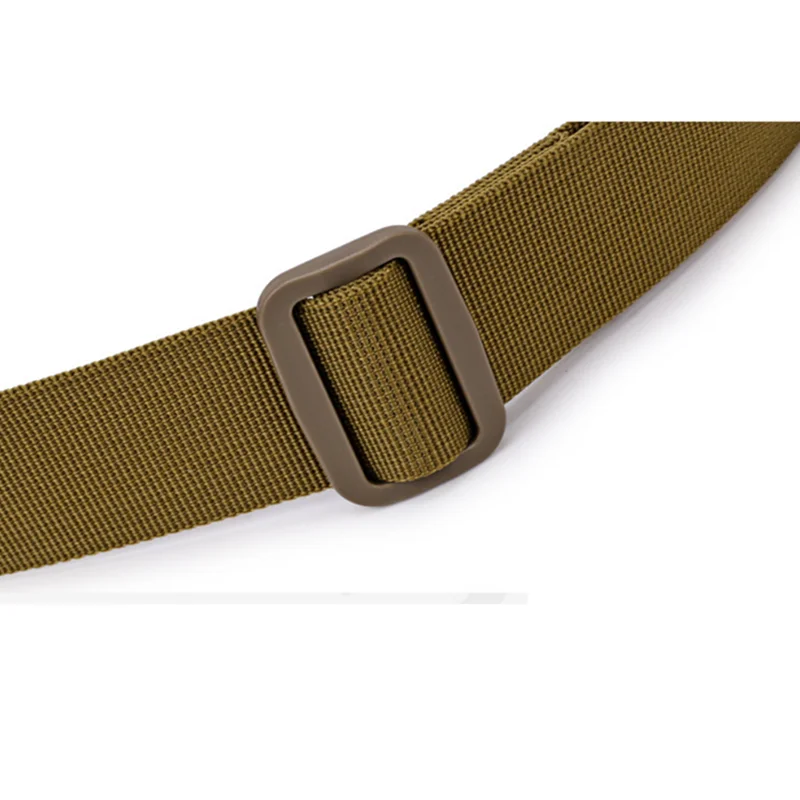 

Outdoor equipment tactical belt Adjustable buckle tactical bag belt practical sports bag riding fixed belt