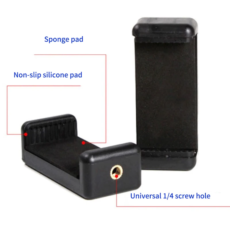 

AOZBZ Multi-Function Bicycle Mobile Phone Selfie Bracket Camera Phone Handlebar Tube Fixing Accessories Phone Fixing Clip