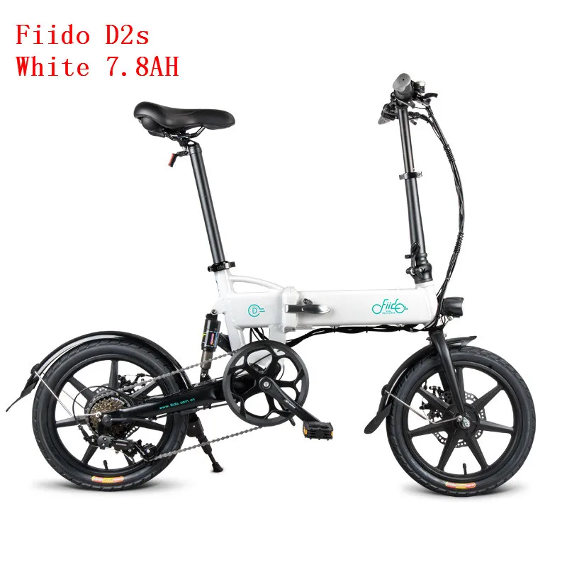 FIIDO D1 D2 D2s D3 D3s Smart 7.8AH/10.4A складной электрический велосипед мопед двойные дисковые тормоза светодиодный передний светильник E-Bike