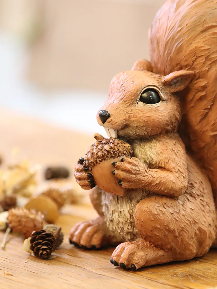 Креативная Копилка из смолы с изображением белки|Копилки для денег| |