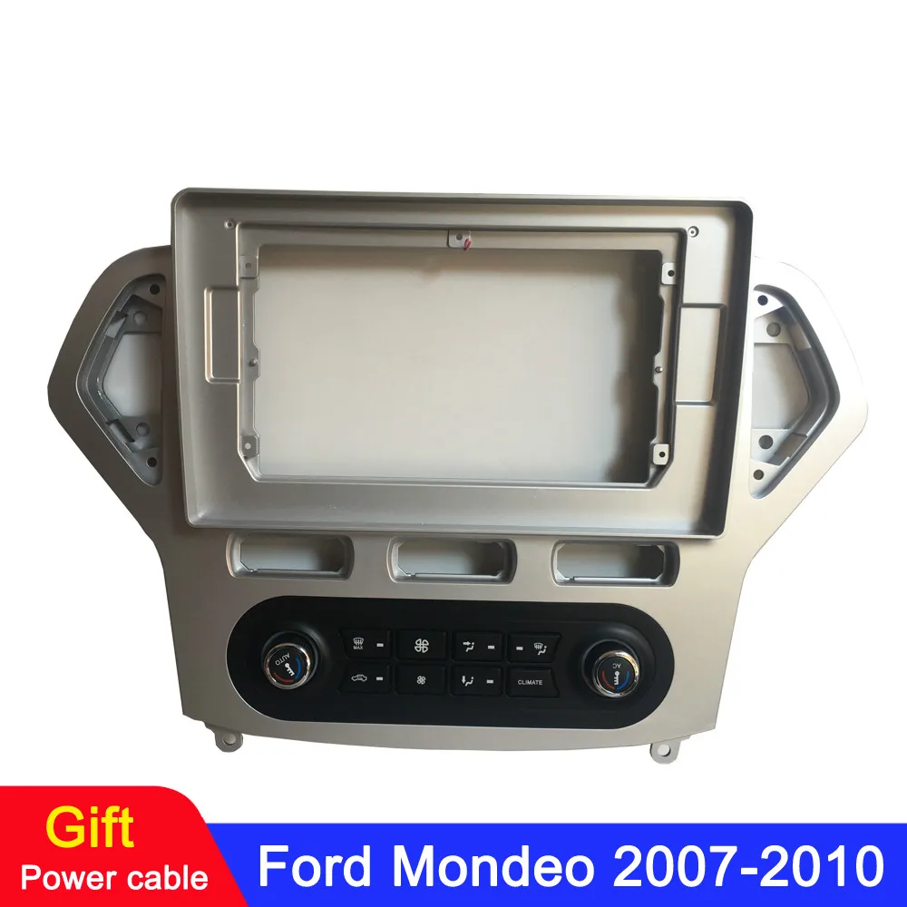 

2 din Car radio Center Stereo Audio Radio DVD GPS Plate Panel Frame Fascia Replacement For Ford Mondeo 2007-2010 AT Dash Kit