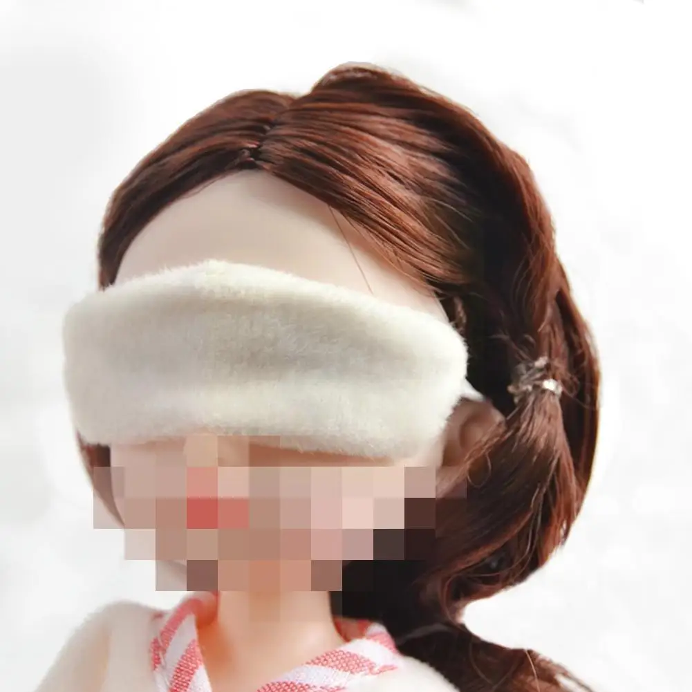 16 см кукольная Пижама с леопардовым принтом для куклы Девочки повязка на глаза