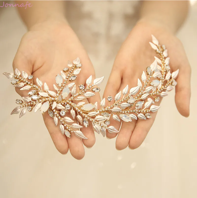 Винтаж сусальное золото Свадебная Корона зажим для волос Стразы свадьбы или