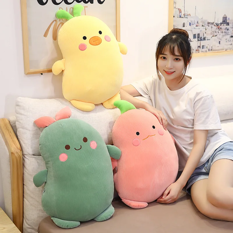 

Cute Down Cotton Soft Bean Treasure Pillow Plush Stuffed Toy Sofa Cushion Cloth Doll Creative Birthday Gift Photography Props