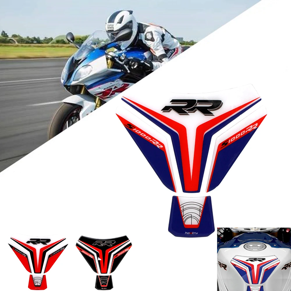 Sticker For BMW S1000RR Emblem Protection Decal Fuel Tank Pad For Moto S1000 RR Universal S 1000 RR Accessories