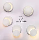 Светодиодный настенный светильник 6 Вт, декоративная прикроватная лампа для спальни, лофта, регулируемое вращение на 360 градусов, современный светильник для интерьера дома